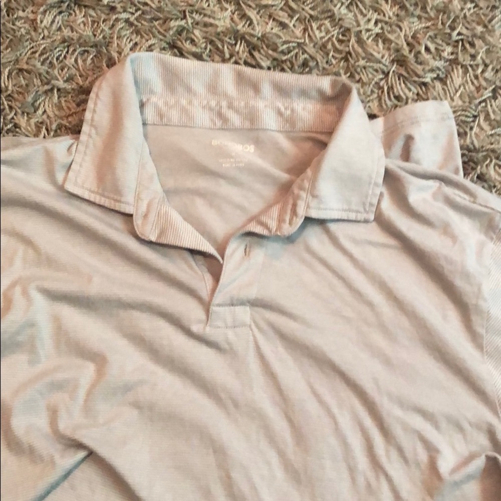 Bonobos lightweight grey polo